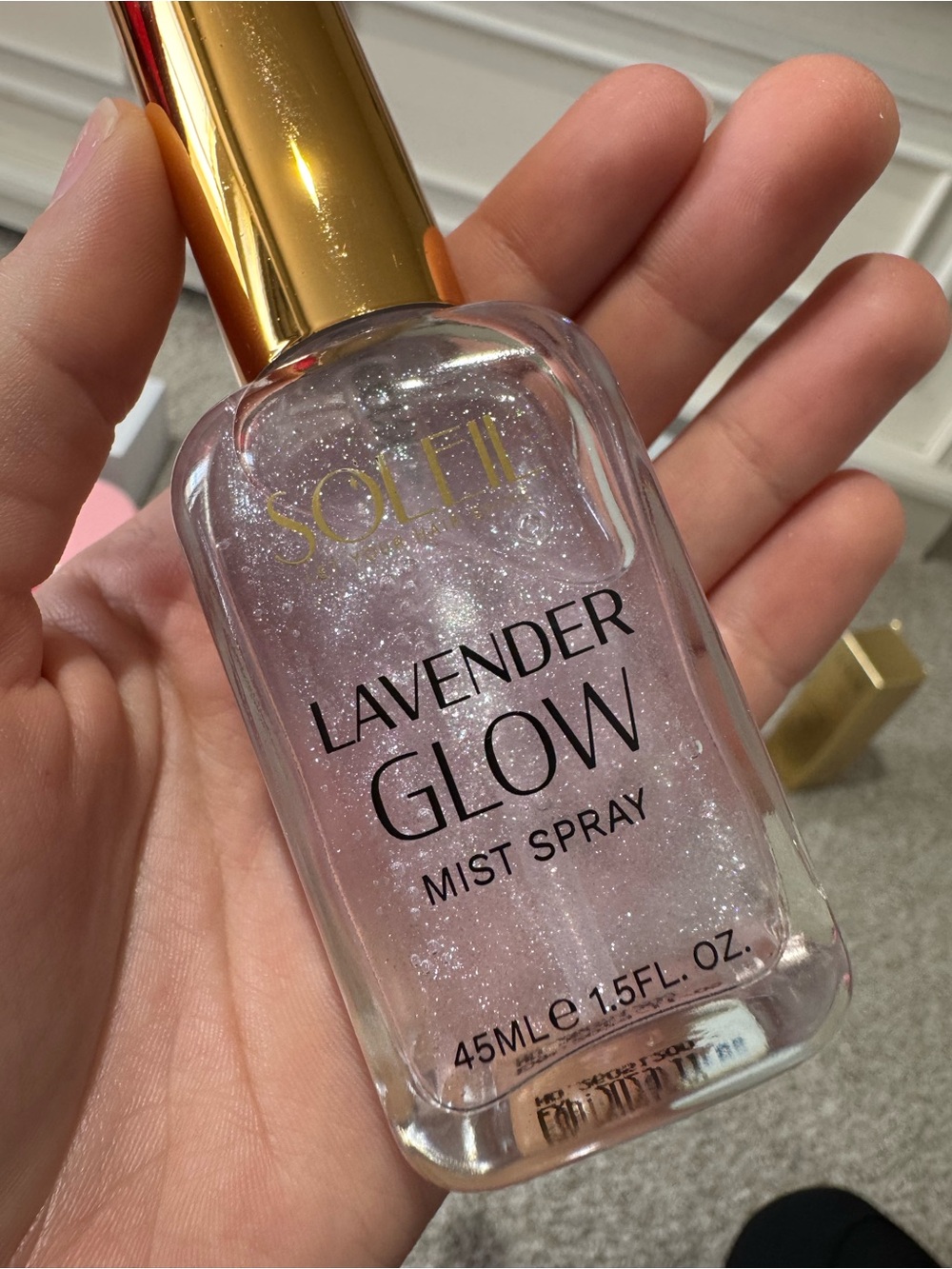 Soleil Lavender Glow Mist Spray — Lavender Shimmer